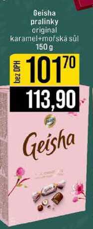 Geisha pralinky original karamel+mořská sůl 150 g