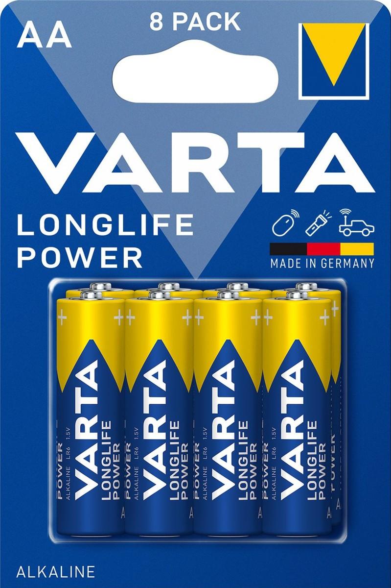 Baterie Longlife AA, 8 KS