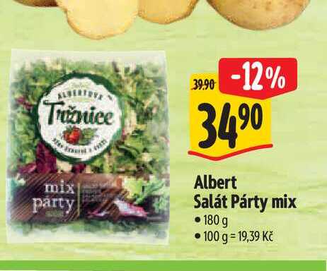  Albert Salát Párty mix  180 g  