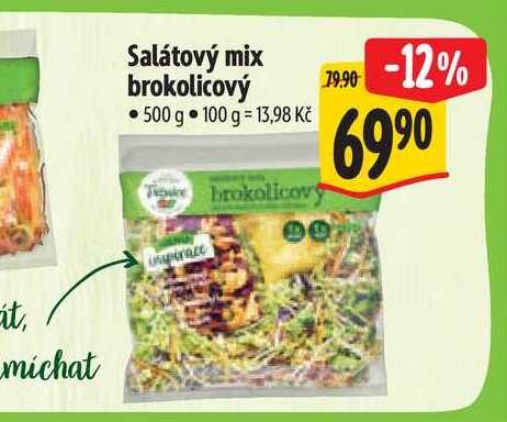   Salátový mix brokolicový 500 g 