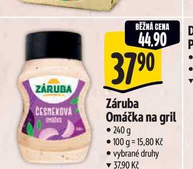   Záruba Omáčka na gril  240 g 