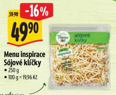 Menu inspirace Sójové klíčky, 250 g 