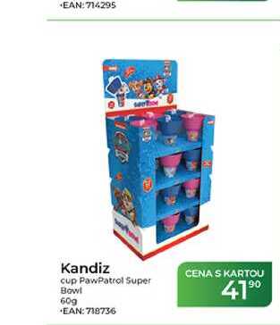 Kandiz cup PawPatrol Super Bowl 60g