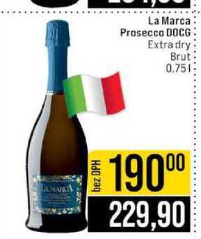 La Marca Prosecco DOCG Extra dry Brut 0.75l