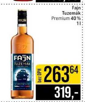 Fajn Tuzemák Premium 40% 1l