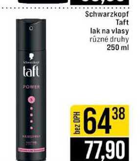 Schwarzkopf Taft lak na vlasy různé druhy 250 ml 