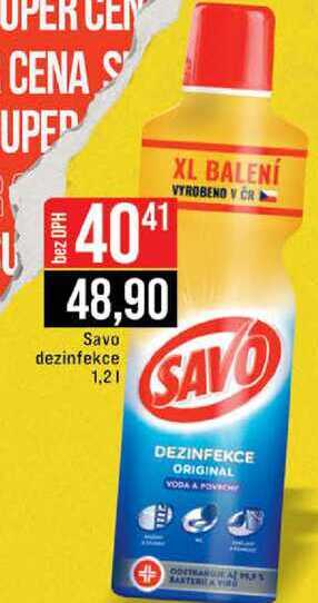 Savo dezinfekce 1,2l