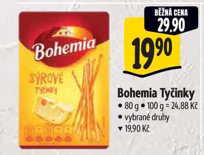  Bohemia Tyčinky 80 g 