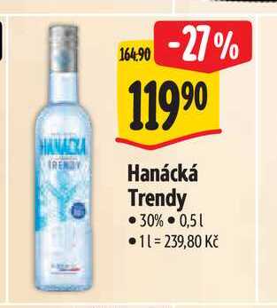  Hanácká Trendy 0,5 l