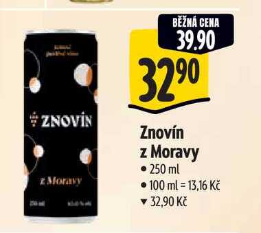   Znovín z Moravy  250 ml 