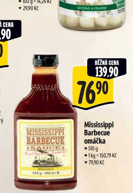   Mississippi Barbecue omáčka 510 g 