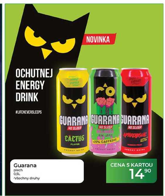 Guarana plech 0,5l