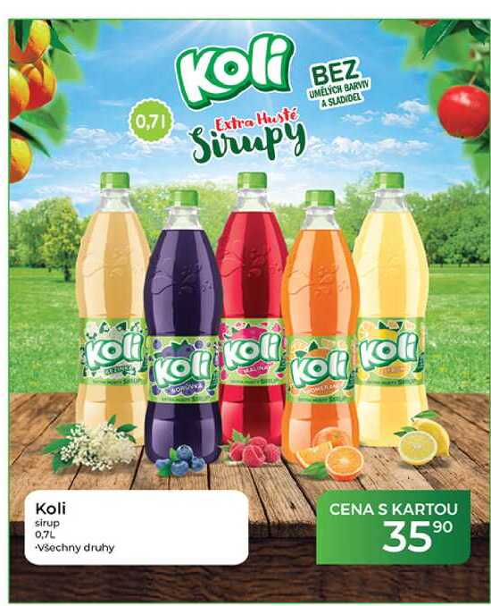 Koli sirup 0,7L