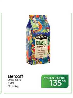 Bercoff Brasil káva 400g v akci