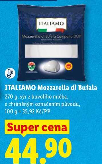 ITALIAMO Mozzarella di Bufala, 270 g