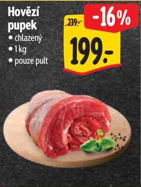 Hovězí pupek, 1 kg