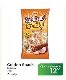 Golden Snack kroužky 70g