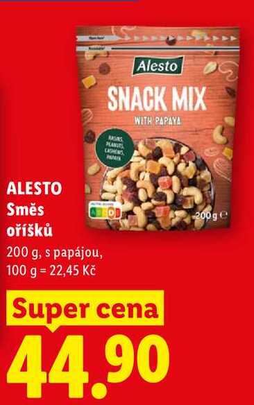 ALESTO Směs oříšků, 200 g