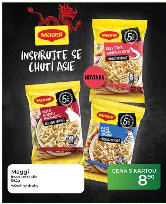 Maggi instantní nudle 59,2g