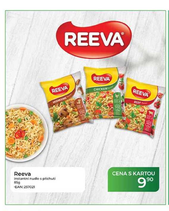 Reeva instantní nudle s příchutí 85g