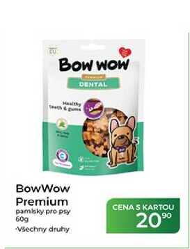 Bow Wow Premium pamlsky pro psy 60g