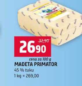 MADETA PRIMATOR 45% tuku 100g