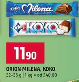 ORION MILENA, KOKO 32-35 g
