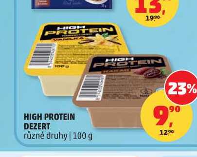HIGH PROTEIN DEZERT různé druhy 100 g