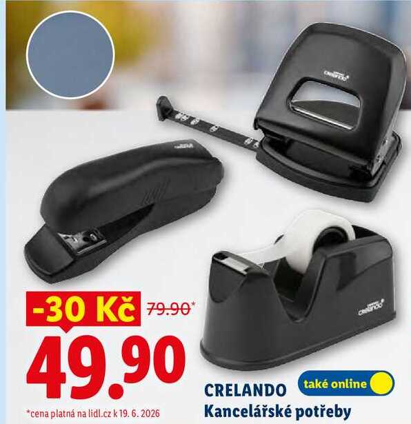 CRELANDO Kancelářské potřeby