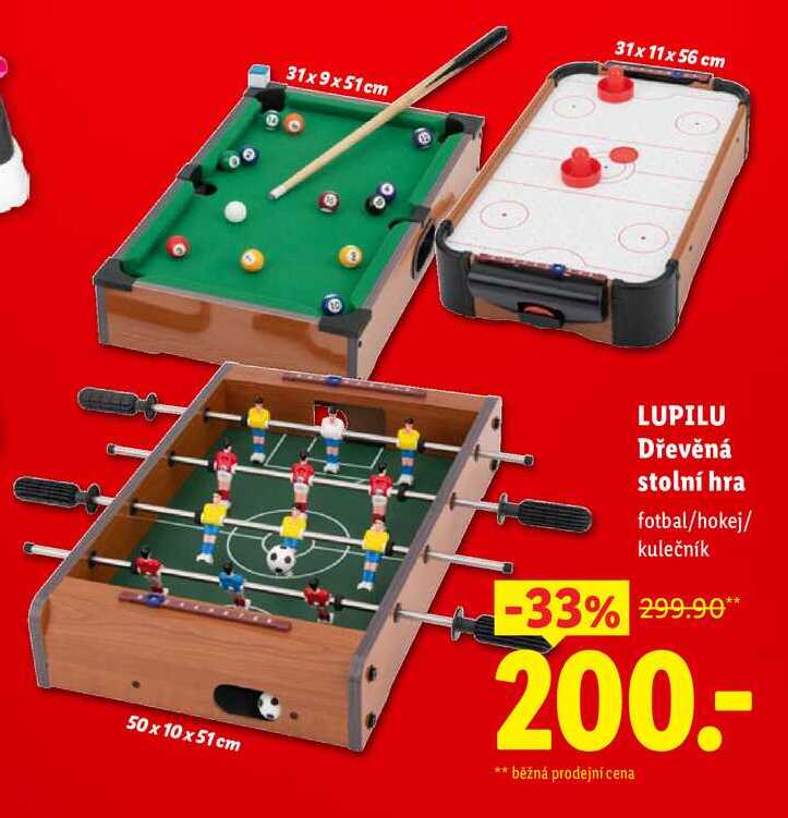 LUPILU Dřevěná stolní hra