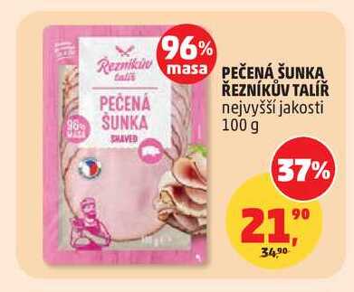 PEČENÁ ŘEZNÍKŮV TALÍŘ nejvyšší jakosti 100 g