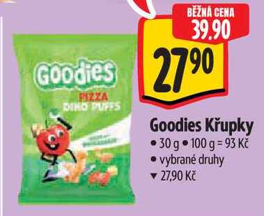 Goodies Křupky, 30 g  
