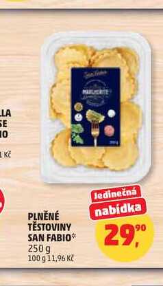 PLNĚNÉ TĚSTOVINY SAN FABIO 250 g