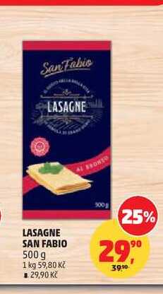 LASAGNE SAN FABIO 500 g