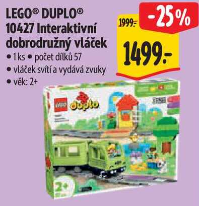 LEGO® DUPLO® 10427 Interaktivní dobrodružný vláček