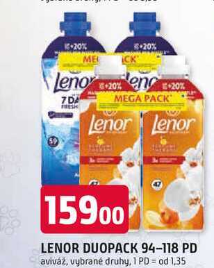 LENOR DUOPACK 94-118 PD aviváž