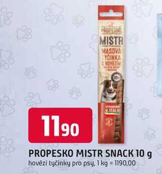 PROPESKO MISTR SNACK 10 g 