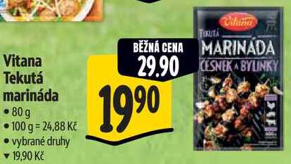 Vitana Tekutá marináda, 80 g
