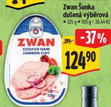 Zwan Šunka dušená výběrová, 325 g