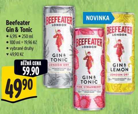 Beefeater Gin & Tonic, 250 ml  