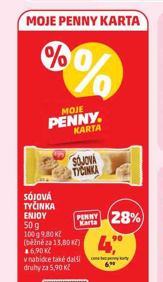 SÓJOVÁ TYČINKA ENJOY 50 g