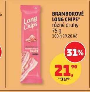 BRAMBOROVÉ Long Chips 75g