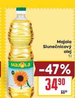 Majola Slunečnicový olej 1l