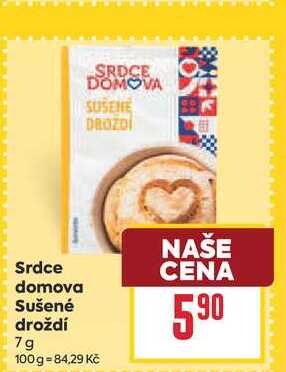 Srdce domova Sušené drozdi 7g 