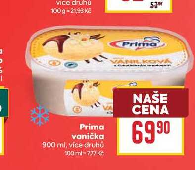 Prima vanička 900 ml