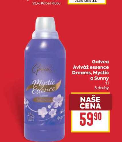 Galvea Aviváž essence Dreams, Mystic a Sunny 1l