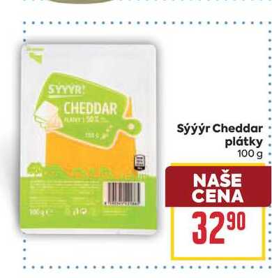 Sýýýr Cheddar plátky 100 g
