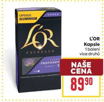 L'OR Kapsle 1 balení 