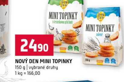 NOVÝ DEN MINI TOPINKY 150 g vybrané druhy