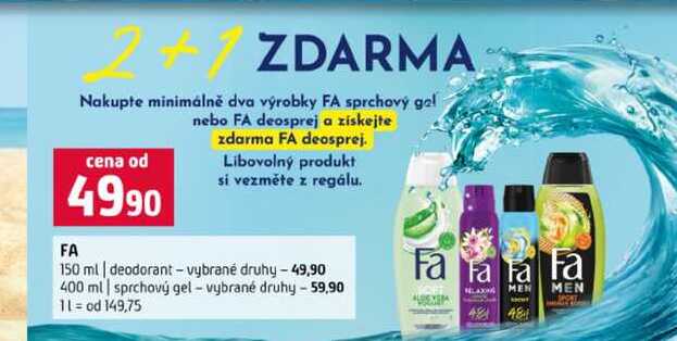 FA deosprej 150 ml